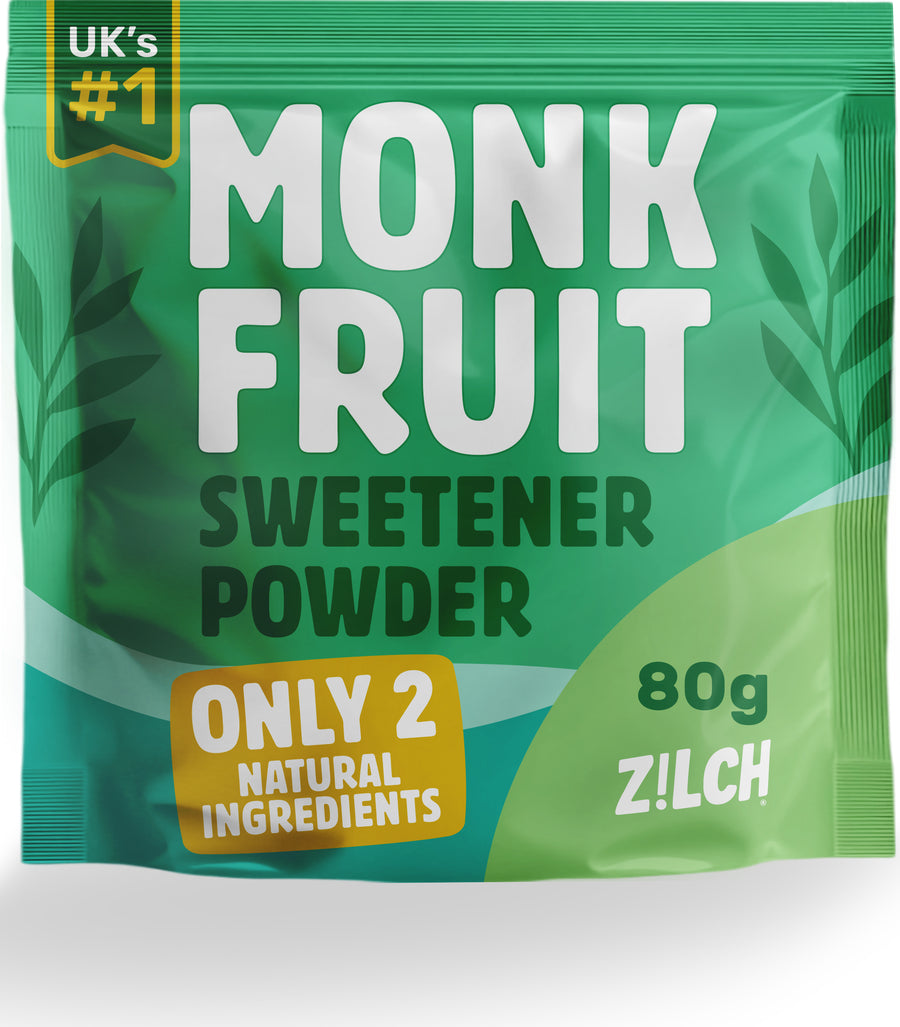 Monk Fruit Natural Sweetener Powder, 80g pouch