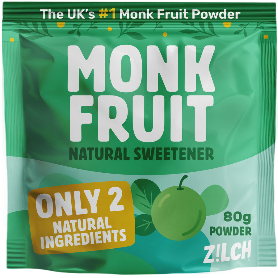 Monk Fruit Natural Sweetener Powder, 80g pouch