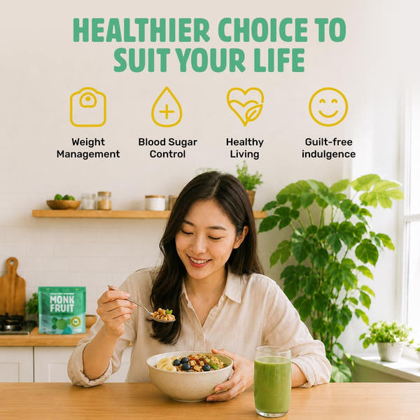 Monk Fruit Natural Sweetener Powder