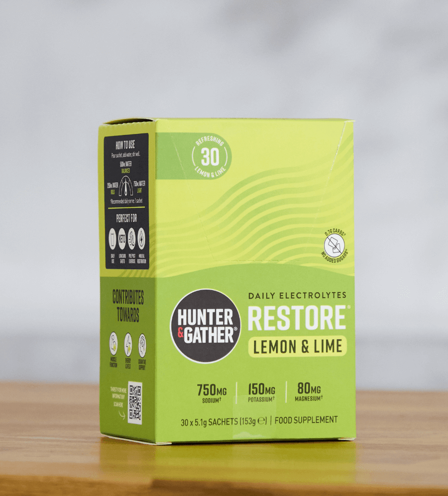 Hunter and Gather Lemon and Lime Restore daily electrolytes